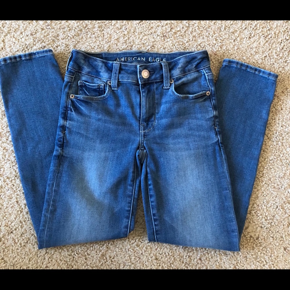 American Eagle cropped skinny jean
